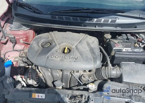 2013 Hyundai Elantra Gls from USA, damaged, VIN 5NPDH4AE0DH419440